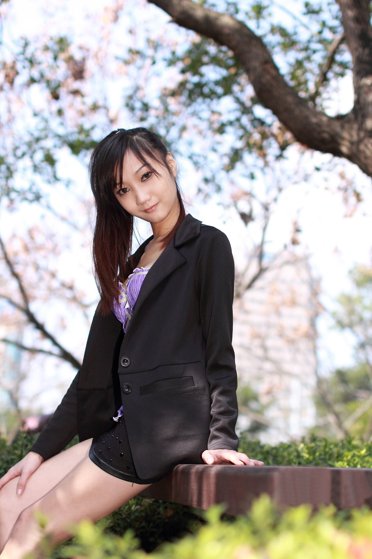 Blautyleg麻豆 Tina 2011.02.07 首次外拍 美腿模特写真